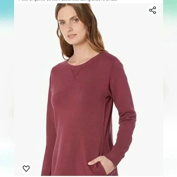 Pact Women's Dresses Pact Organic Downtime Sweatshirt Dress - Picture 2 of 6